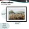 Stupell Industries Windy Meadow Distortion Framed Print Under Glass, design by Sasha